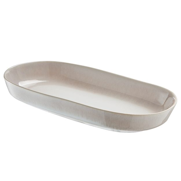 ATLANTIS SERVÍROVACÍ MÍSA 25 X 13 CM - BÉŽOVÁ