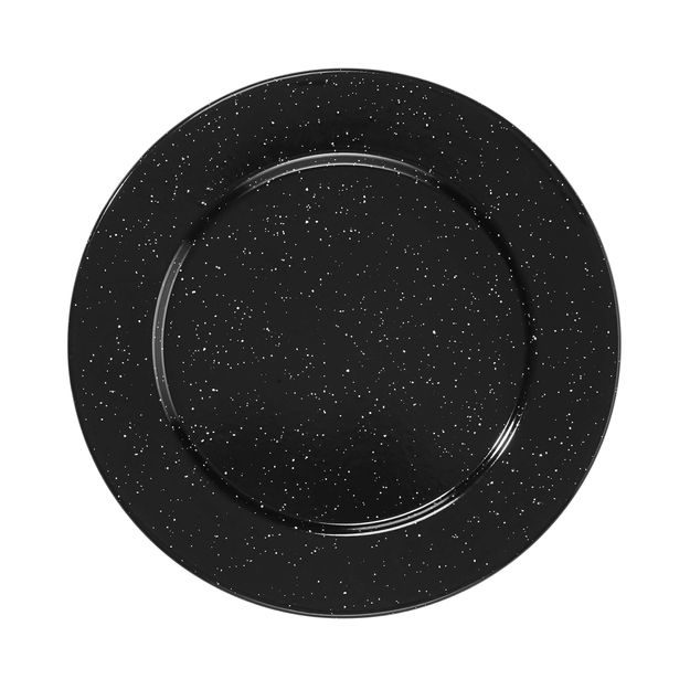 ICELAND DEKORAČNÍ TALÍŘ S BÍLÝMI SKRNKAMI