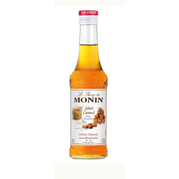 MONIN SIRUP SLANÝ KARAMEL 0,25 L