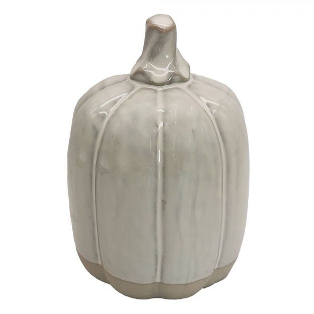 PUMPKIN DÝNĚ PORCELÁNOVÁ 15 CM - BÉŽOVÁ