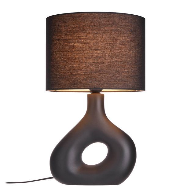 LOOP STOLNÍ LAMPA - ČERNÁ