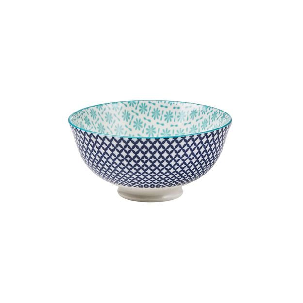 ORNAMENTS MISKA 240 ML - TYRKYSOVÁ/MODRÁ