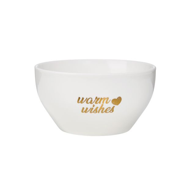 WHITE XMAS MISKA "WARM WISHES" 600 ML