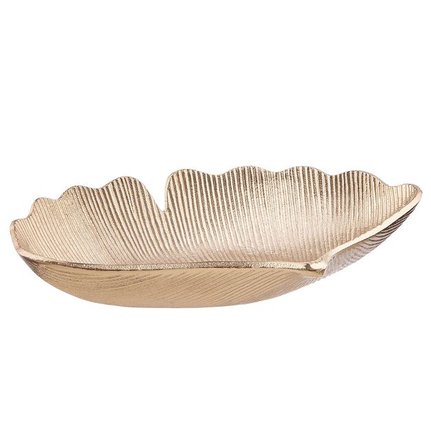 GOLDEN NATURE DEKORAČNÍ MISKA LIST GINGKO