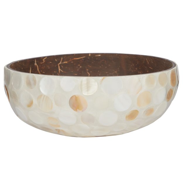 COCONUT DEKORAČNÍ MISKA MOZAIKA KRUHY 14 CM