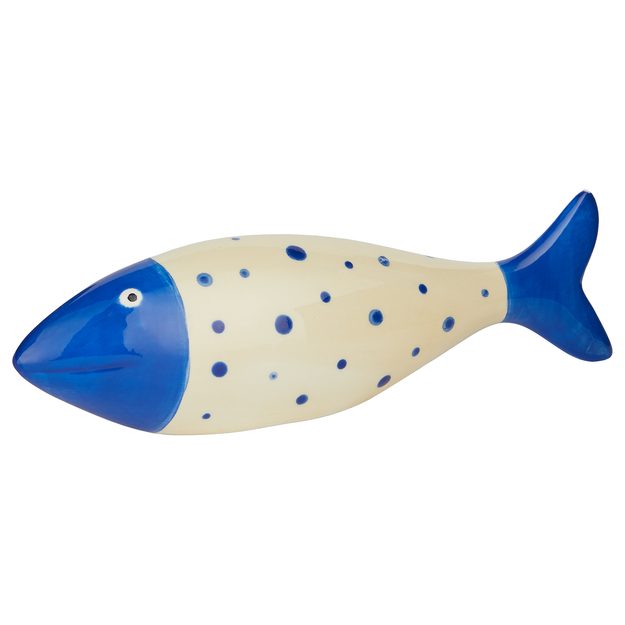 TAVERNA SARDINKA PUNTÍKY 15 CM - MODRÁ