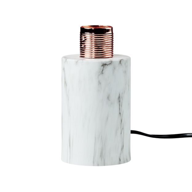 STILO PODSTAVEC PRO SVĚTLO MRAMOROVÝ VZHLED 7 CM