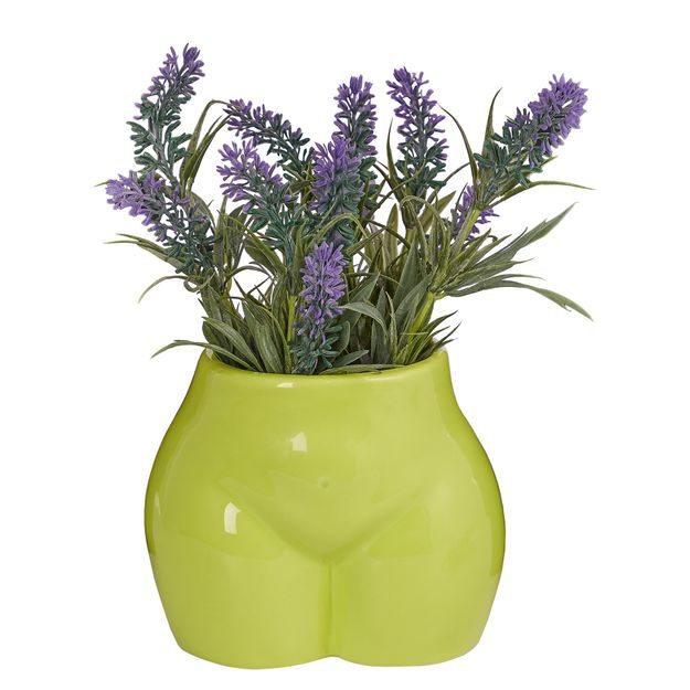 BOODY VÁZA/KVĚTINÁČ 13 CM - LIMETKOVÁ