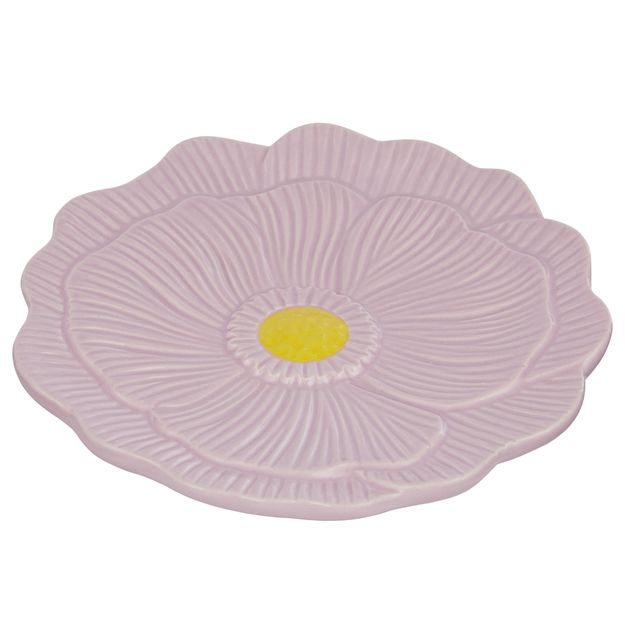 POPPY KVĚTINOVÝ TALÍŘ 15 CM - FIALOVÁ