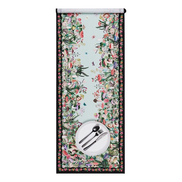 FUNGIS AND FLOWERS BĚHOUN NA STŮL 160 X 50 CM