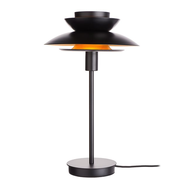 SINGAPUR STOLNÍ LAMPA - ČERNÁ