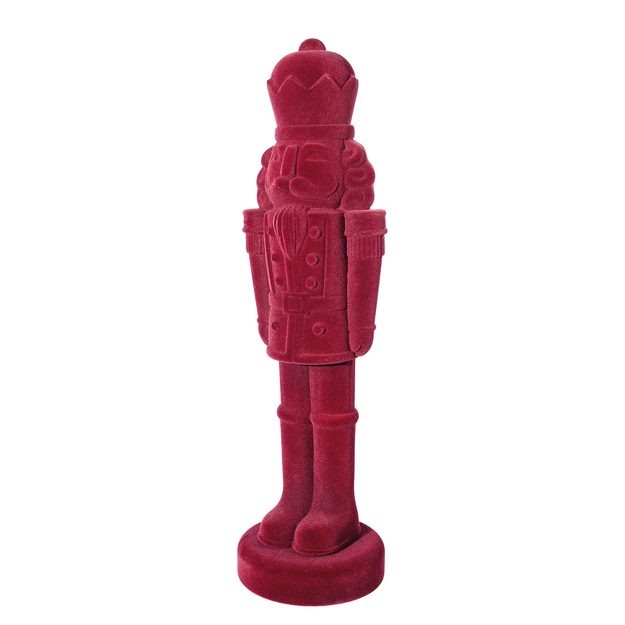 X-MAS LOUSKÁČEK 80 CM - ČERVENÁ