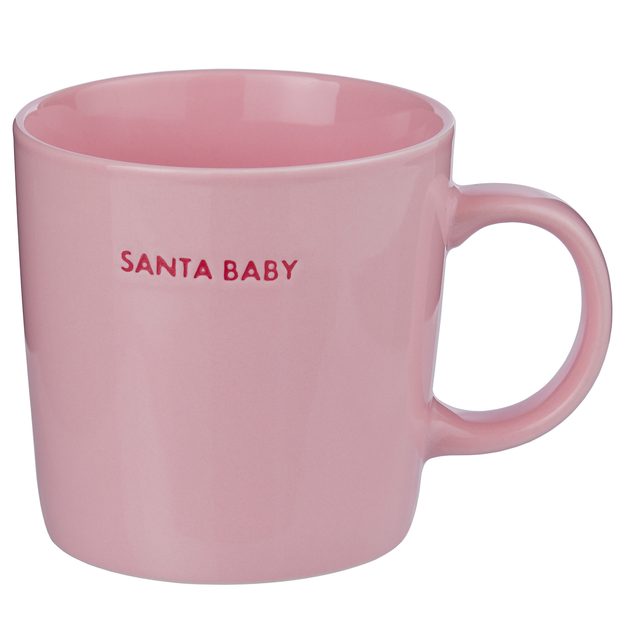 GOOD VIBES HRNEK "SANTA BABY" 400 ML - RŮŽOVÁ