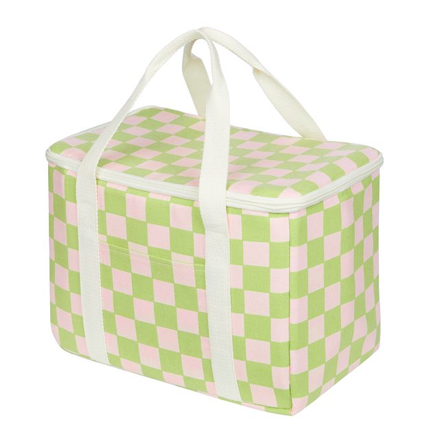 KEEP COOL CHLADICÍ TAŠKA - ZELENÁ/SV. RŮŽOVÁ