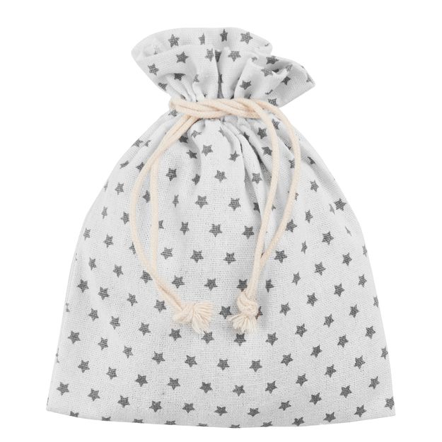 PACK-A-BAG TAŠTIČKA HVĚZDY 14 X 18 CM - BÍLÁ