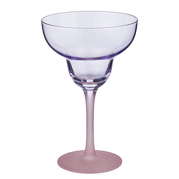 COCKTAIL NIGHT SKLENICE NA MARGARITU - FIALOVÁ/RŮŽOVÁ