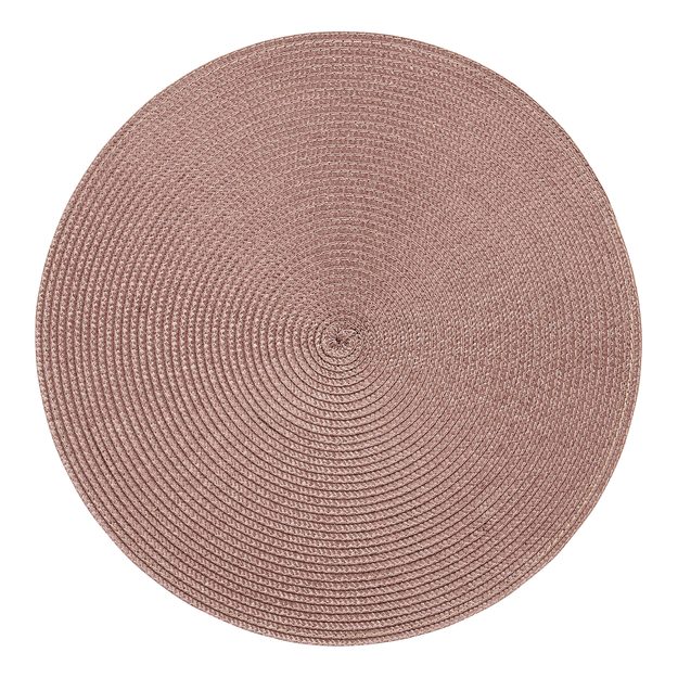 AMBIENTE PROSTÍRÁNÍ KULATÉ 38 CM - ŠEDOHNĚDÁ