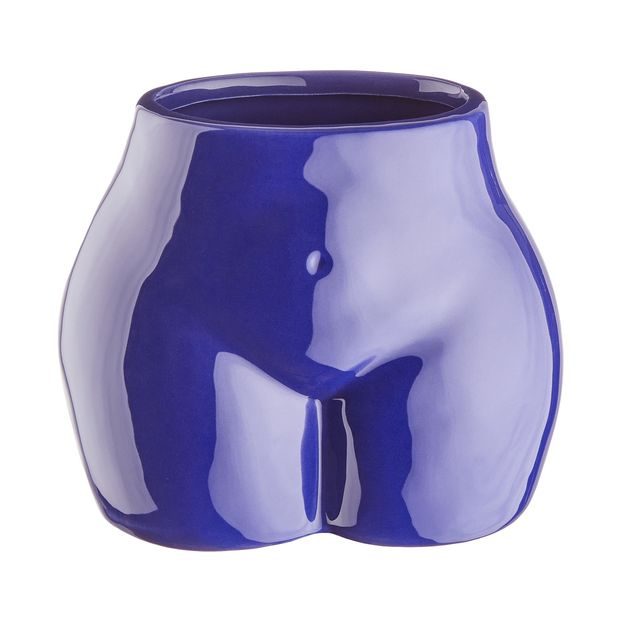 BOODY VÁZA/KVĚTINÁČ 13 CM - MODRÁ