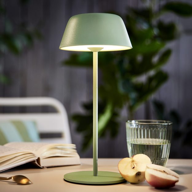 LIGHT UP LED STOLNÍ LAMPA 27 CM - ŠALVĚJOVÁ