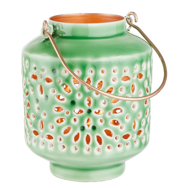 BLUE MAROCCO LUCERNA 10 CM - SV.ZELENÁ