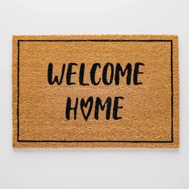 HOME & YOU ROHOŽKA Z KOKOSOVÉHO VLÁKNA "WELCOME HOME" 40 X 60 CM