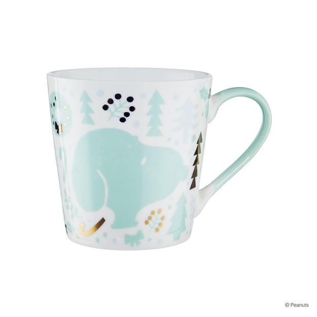 PEANUTS HRNEK SNOOPY "CHRISTMAS ALLOVER" 350 ML