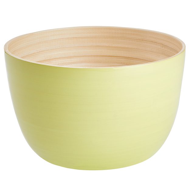 BAMBOO BAMBUSOVÁ MISKA 22 CM - LIMETKOVÁ