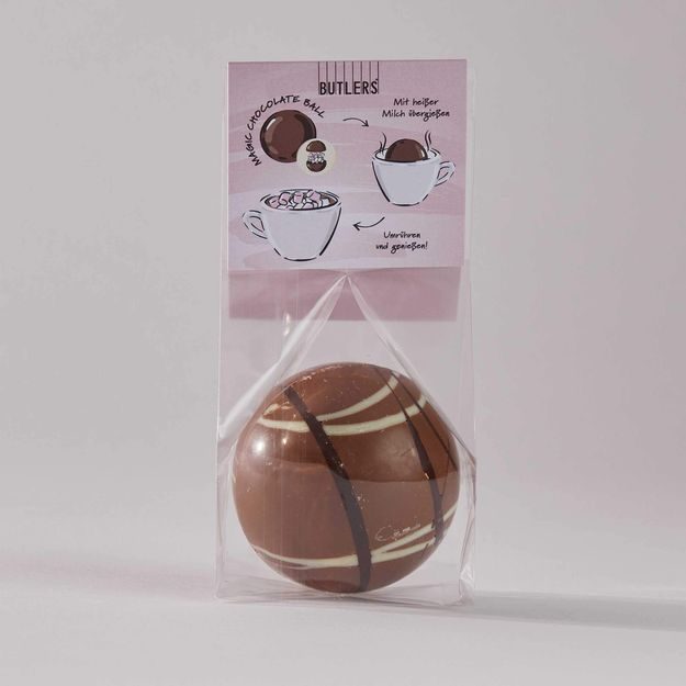 MAGIC CHOCOLATE BALL ČOKOLÁDOVÁ KOULE S MARSHMALLOW 45 G
