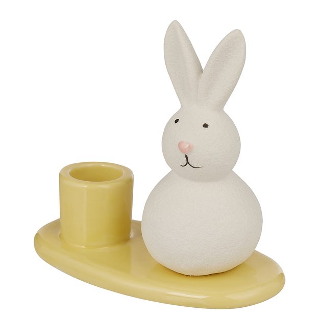 EASTER SVÍCEN NA DLOUHOU SVÍČKU KRÁLÍČEK - ŽLUTÁ