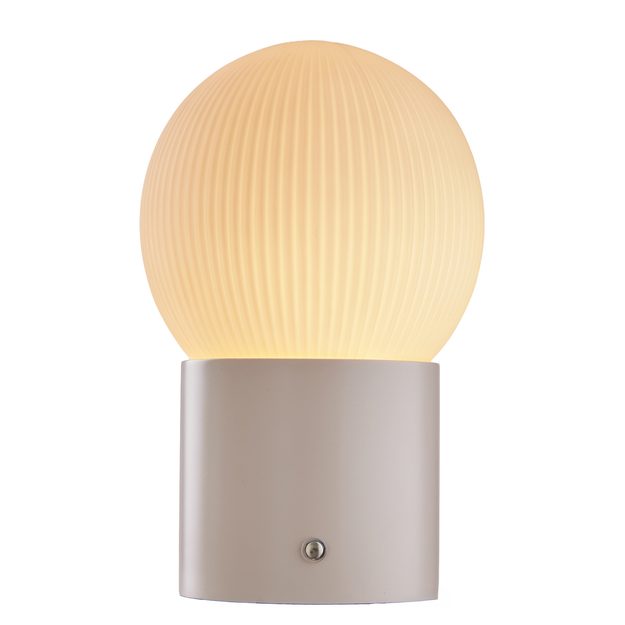LUCINE STOLNÍ LAMPA 23 CM - BÉŽOVÁ