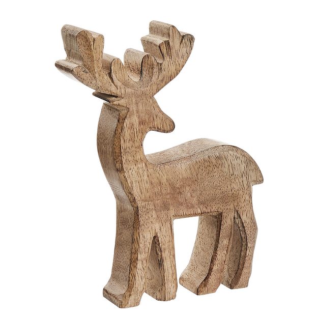 FOREST DŘEVĚNÝ JELEN 15 CM