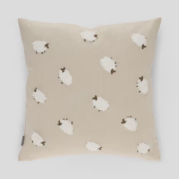 HOME & YOU POVLAK NA POLŠTÁŘ VYŠÍVANÝ BERÁNCI 45 X 45 CM