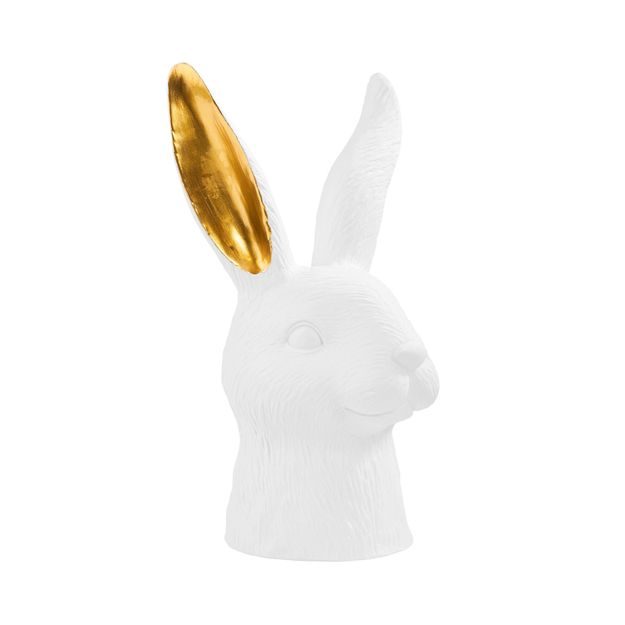 EASTER ZAJÍC DEKORAČNÍ 38 CM - BÍLÁ