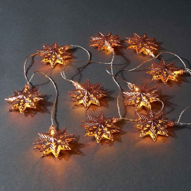 STELLA SVĚTELNÝ ŘETĚZ HVĚZDY 10 SVĚTEL