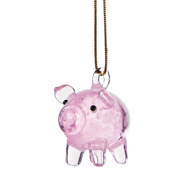 PIGGY PRASÁTKO SKLENĚNÉ 4 CM