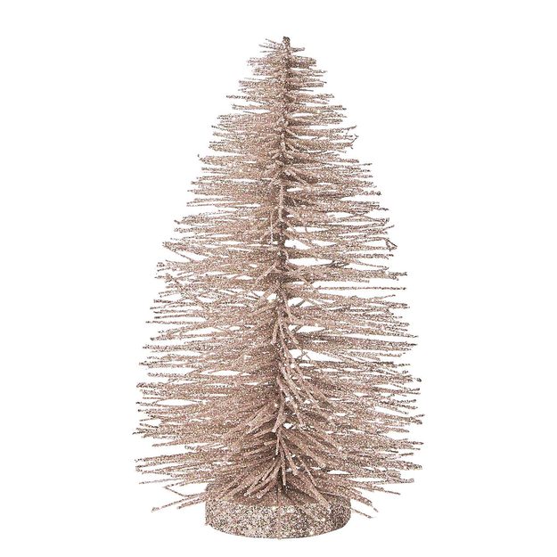 X-MAS STROMEČEK TŘPYTIVÝ 22 CM - KRÉMOVÁ