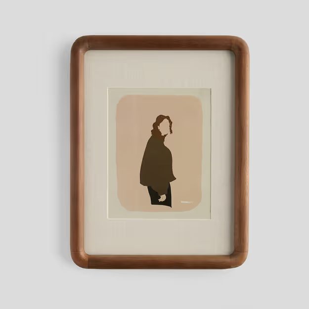 HOME&YOU WALLNUT RÁMEČEK 43 X 32 X 3 CM - HNĚDÁ