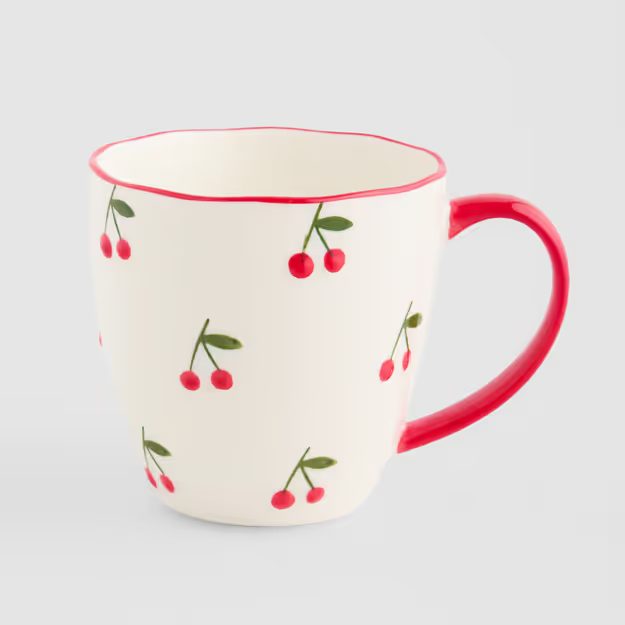 KERAMICKÝ HRNEK HOME &AMP; YOU 330ML , TŘEŠEŇ