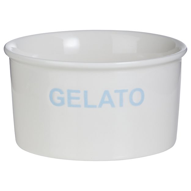 GELATO POHÁR NA ZMRZLINU "GELATO" 120 ML - BÍLÁ