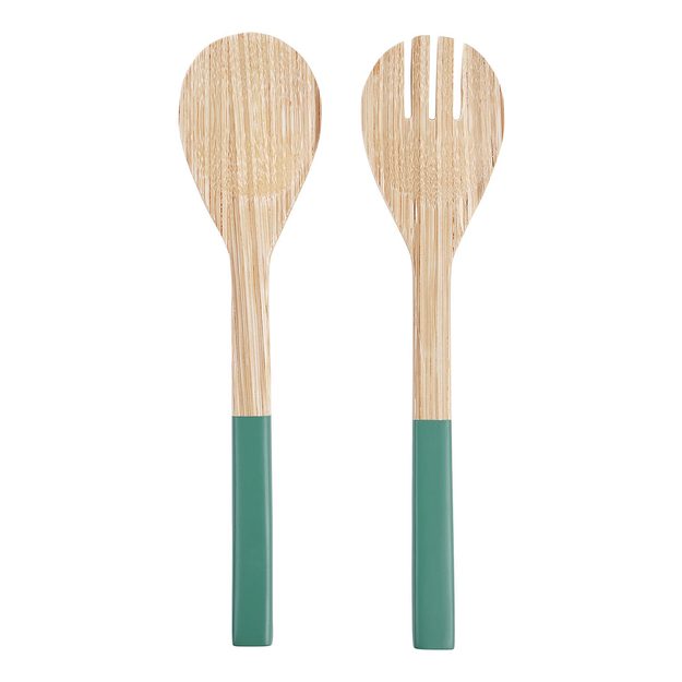 BAMBOO BAMBUSOVÝ PŘÍBOR NA SALÁT 2 KS - ŠALVĚJOVÁ