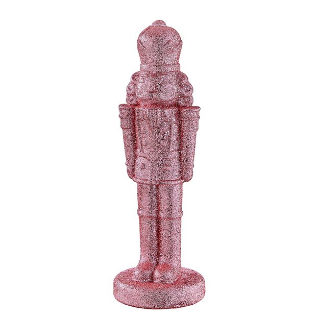 X-MAS LOUSKÁČEK 32 CM - RŮŽOVÁ