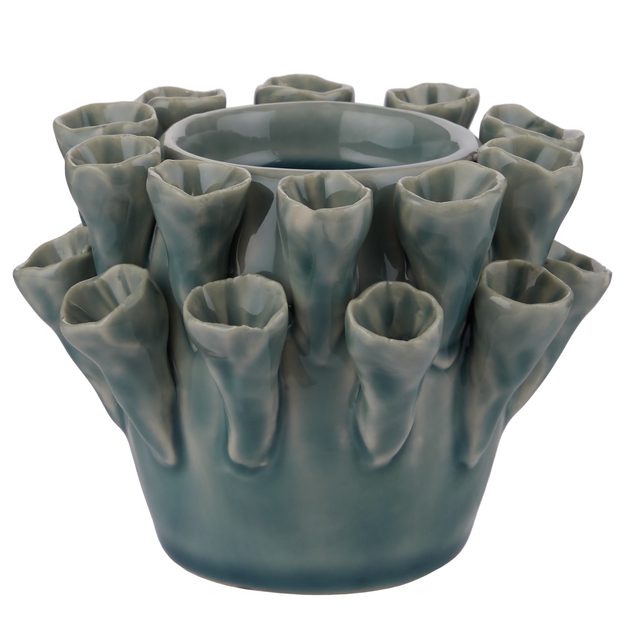 CORAL SVÍCEN NA ČAJOVOU SVÍČKU - TYRKYSOVÁ