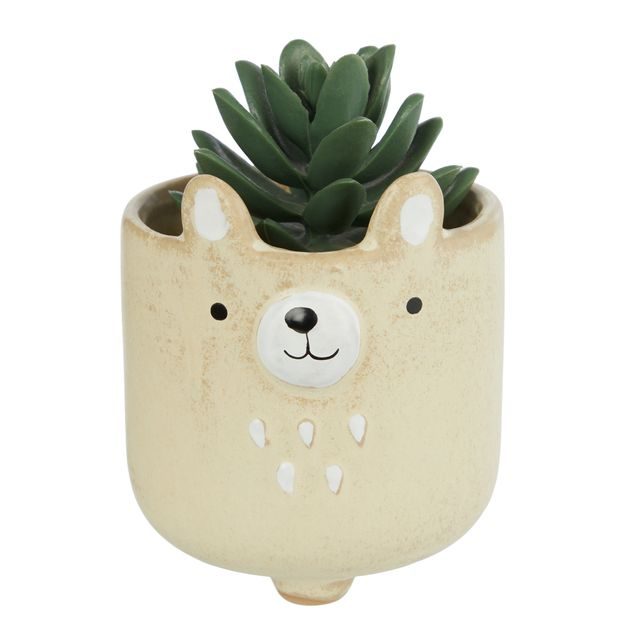 OLLI MINI KVĚTINÁČ "MEDVĚD" 8 CM