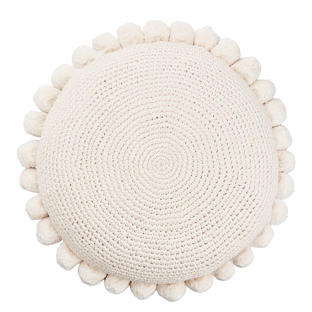 DAISY POLŠTÁŘ 45 CM - BÍLÁ