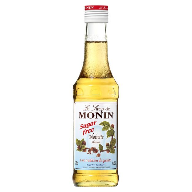 MONIN SIRUP LÍSKOVÝ OŘÍŠEK BEZ CUKRU 0,25 L