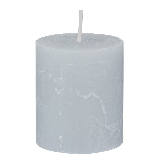 RUSTIC SVÍČKA 8 CM - SV. ŠEDÁ