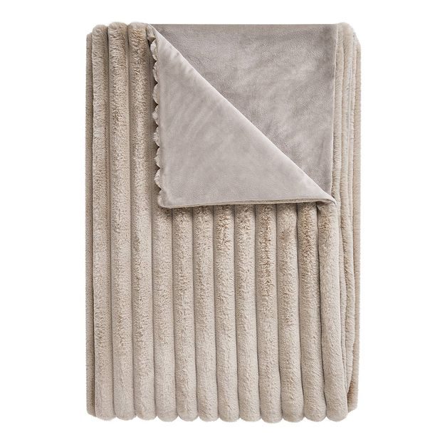 MONTREAL DEKA PRUHY 200 X 150 CM - ŠEDOHNĚDÁ