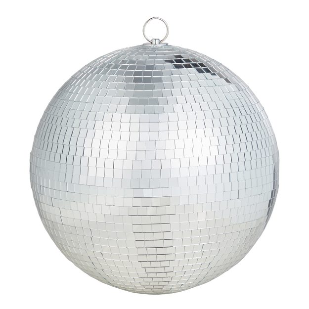 DISCO DISCO KOULE 28 CM - STŘÍBRNÁ