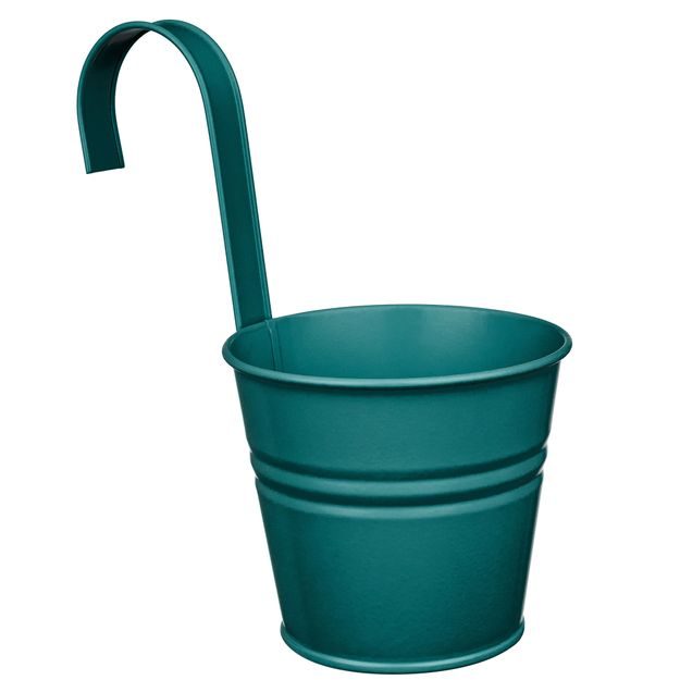 ZINC KVĚTINÁČ K ZAVĚŠENÍ 11 CM - PETROLEJOVÁ