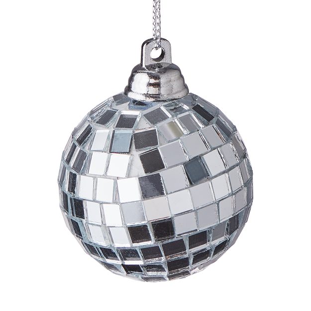 HANG ON KOULE 5 CM - STŘÍBRNÁ